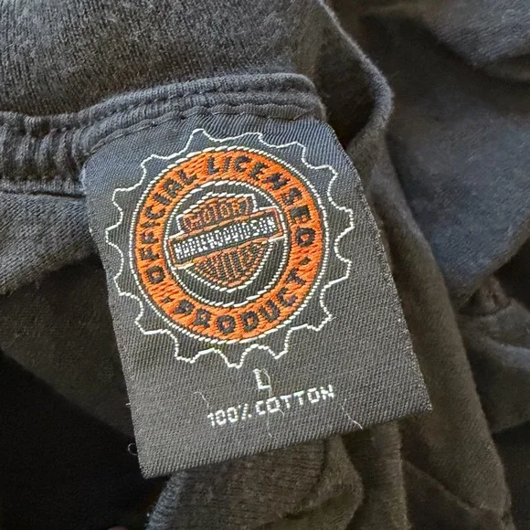 Vintage 90s Harley Davidson motorcycle Graphic T-Shirt - Picture 13 of 13